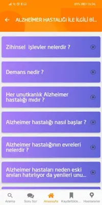 Alzheimer'ın Sesi android App screenshot 4